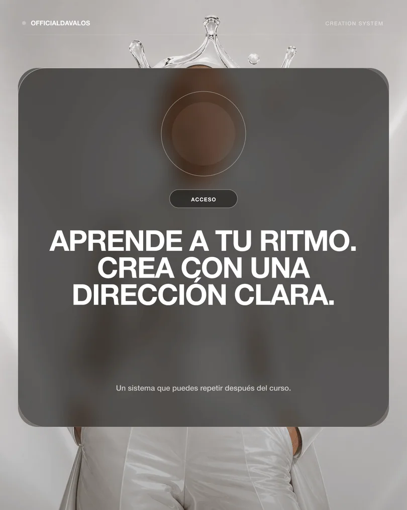 Crea a tu ritmo