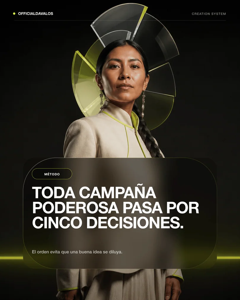 Un método de cinco decisiones