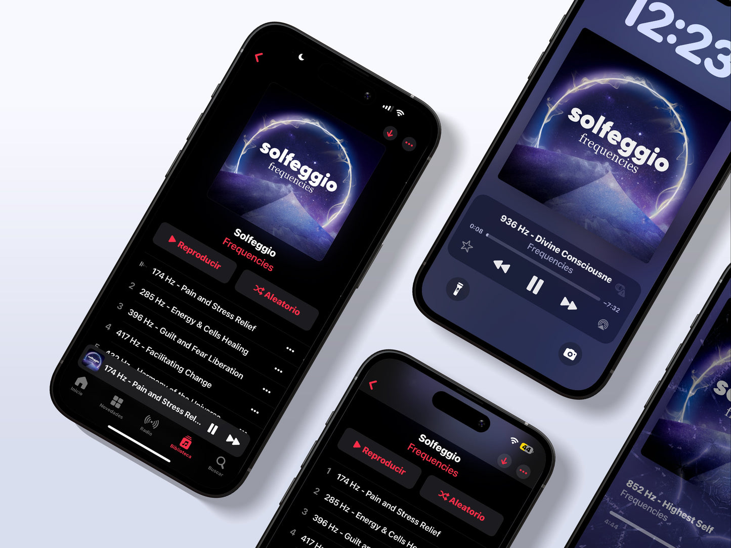 Starter Pack: Solfeggio Frequencies 174 Hz – 936 Hz + Guided Meditations