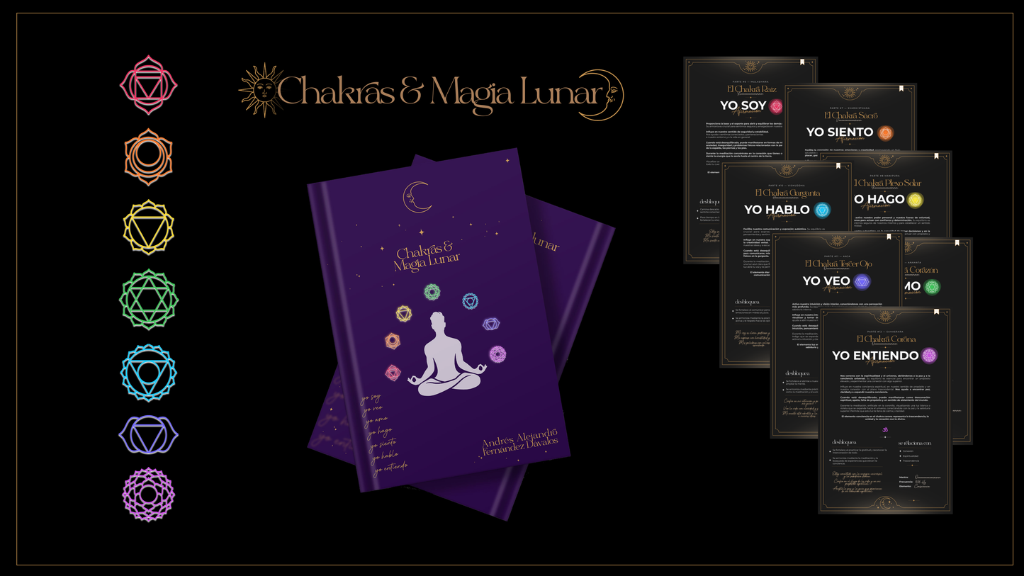 Chakras y Magia Lunar (Spanish Edition) — Guía de Energía, Meditación y Ciclos de la Luna