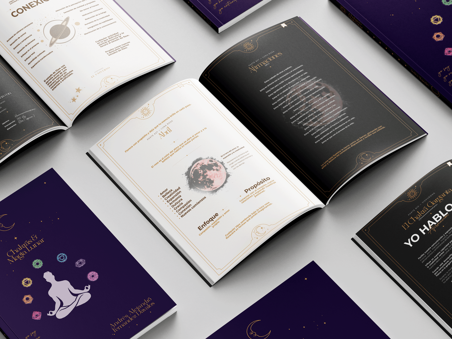 Chakras y Magia Lunar (Spanish Edition) — Guía de Energía, Meditación y Ciclos de la Luna