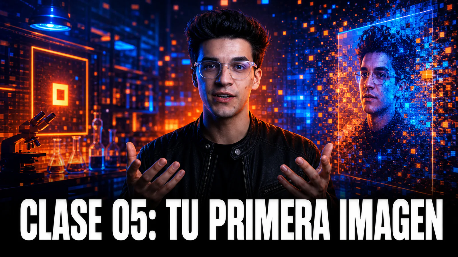 Portada de la clase 05: Tu primera imagen