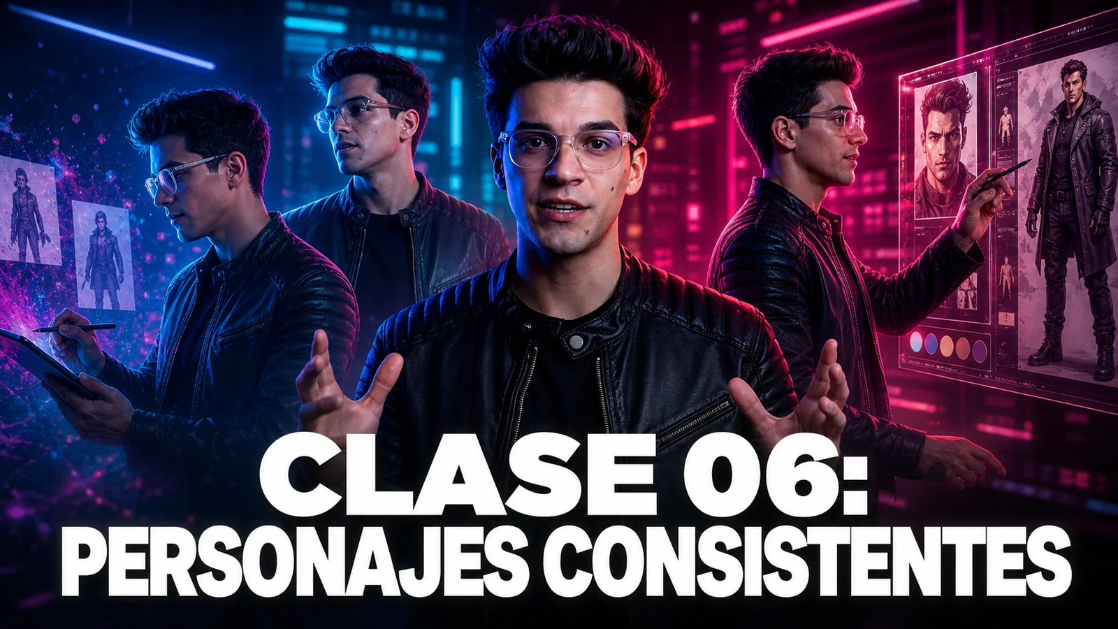 Portada de la clase 06: Personajes consistentes