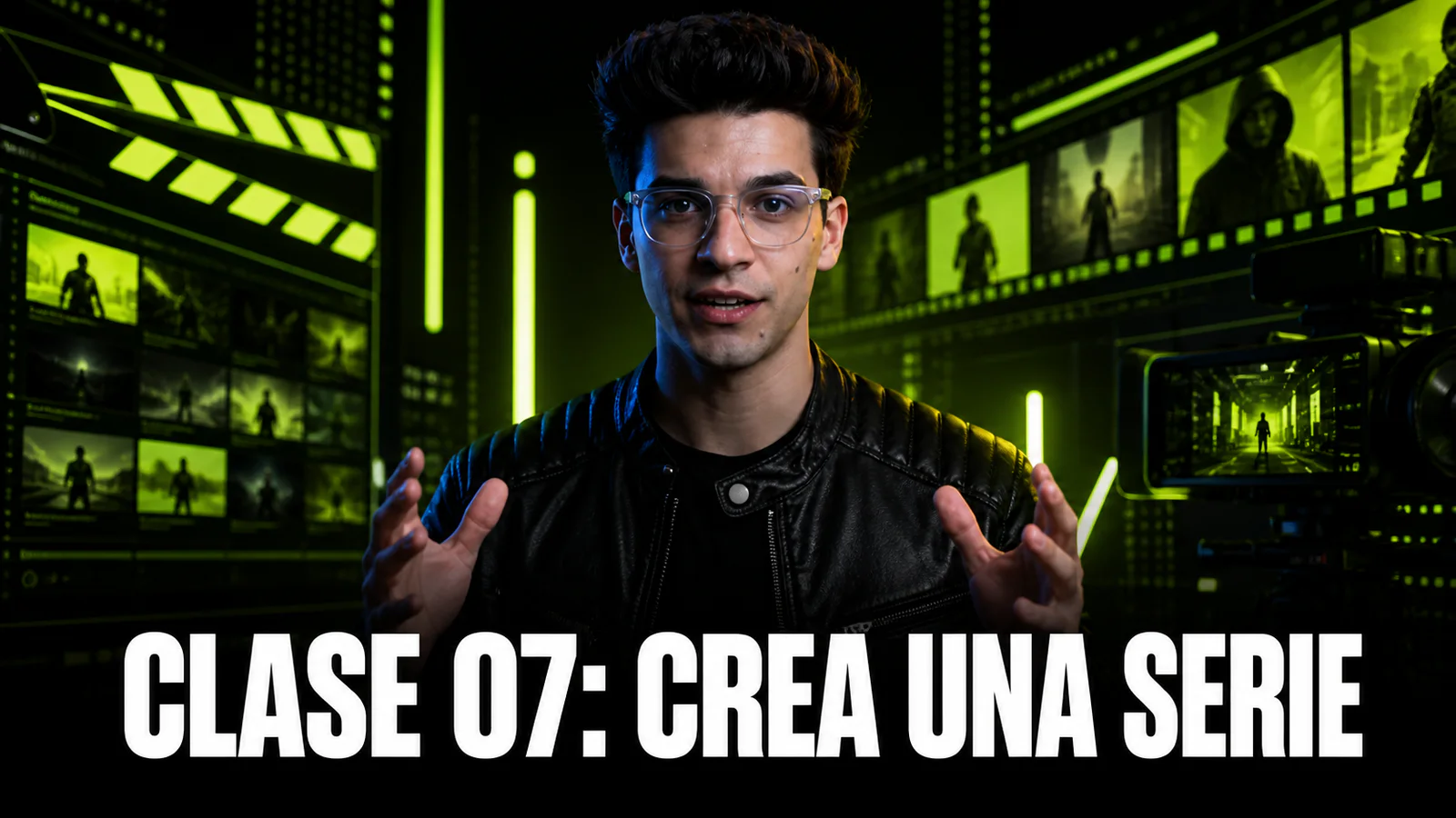 Portada de la clase 07: Crea una serie